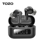 TOZO NC3 Wireless Earbuds 45dB Noise Cancelling Bluetooth Headphones TWS Earphones LED Display Power 32 EQs Support APP