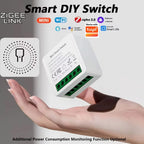 Smart WiFi/Zigbee 3.0 Mini Smart Switch For Tuya 16A/20A 2-Way Control Breaker Timer Relay Module APP Control Alexa Google Home