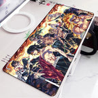 Demon Slayer Gaming Mouse Pad Rubber Mat Deskmat Keyboard Pads Cartoon Cute Mousepad Kawaii Pc Accessories Anime Mouse Mats Xxl
