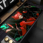 Hazbin Hotel Mouse pad rubber anti-slip computer accessories keyboard pad large desk pad coaster PC carpet Anime Mousepad XL XXL