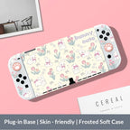 Kawaii Spring Bunny Meadow Switch Case NS/OLED/NS2