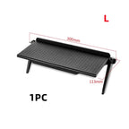1/3PCS TV Screen Top Storage Shelf Adjustable Monitor Storage Rack Computer Desktop Display Stand TV Storage Rack Home Organizer