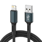 Quick Charge USB Cable For iPhone 12 13 14 11 Pro X Max 6 7 8 Plus 5 SE iPad Origin Mobile Phone Cord Data Charger Wire 3m