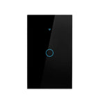 Tuya Smart Switches US Neutral Wire/No Neutral Wire Required 1/2/3/4 Gang Light WiFi Touch Switch Work with Alexa Google Home