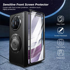 Magsafe 360 ° Rotating Bracket Hinge Phone Case For Huawei Mate X5 X3 Mate X6 Mate XT Screen Glass All Inclusive Protective Case