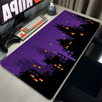 XXL Black Gaming Desk Mat – Anime Pokemon Gengar Mouse Pad for Laptop and PC
