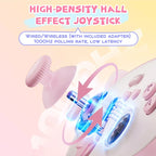 Kawaii Meowing Neko Wireless Controller With Charging Dock NS