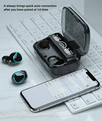 New Arrival M10 Earphone Wireless Headset High Quality Perfect Sound Earbuds Sports Game Music BT Headphone with Power Bank