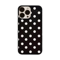 ins Polka Dot Printed Stylish TPU Anti-drop Phone Case Suitable for iPhone 11/12/13/14/15/ 16 Pro Max Phone Case