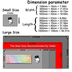 New Cool Wallpaper Genshin Impact Flins Mousepads Computer Gaming Lock Edge Laptop PC Desk Mat Natural Rubber Keyboard Mouse Pad