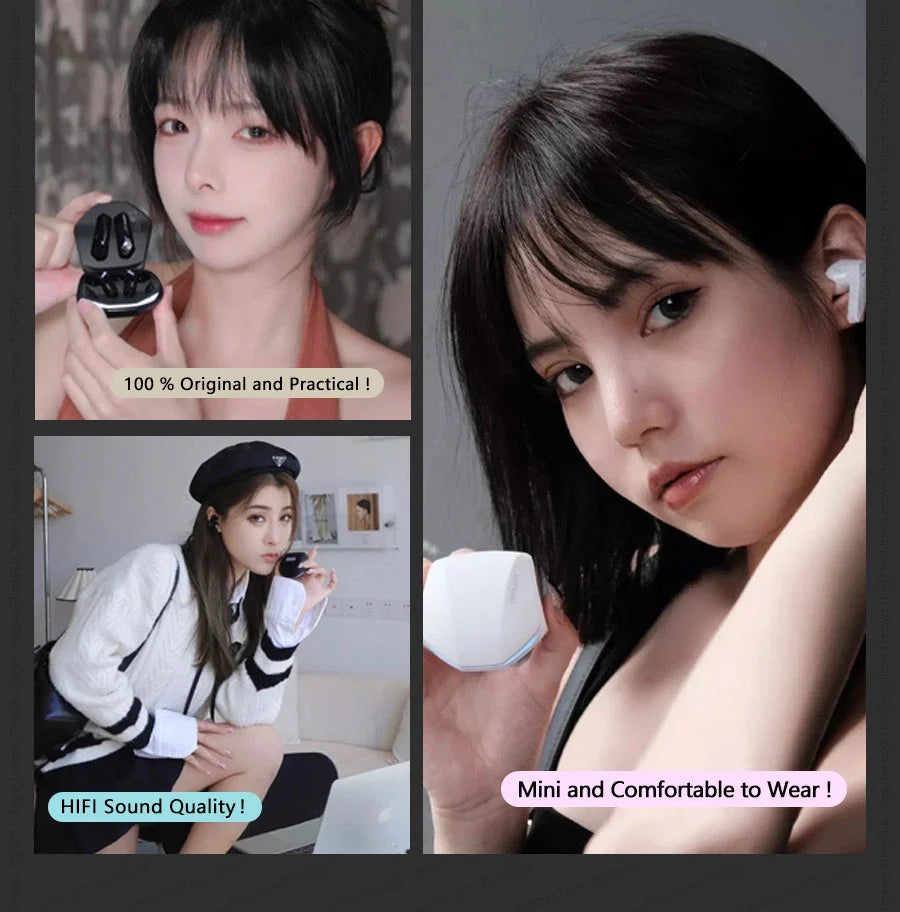 Lenovo GM2 Pro TWS Wireless HIFI Stereo Headset Low Latency Headphones Gaming Music Dual Mode Earbuds Music Sport Headset