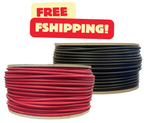 500 Foot Spool 10 Gauge 10 AWG Solar Panel Extension Cable Wire Black or Red Pure Copper