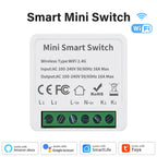 Smart WiFi/Zigbee 3.0 Mini Smart Switch For Tuya 16A/20A 2-Way Control Breaker Timer Relay Module APP Control Alexa Google Home