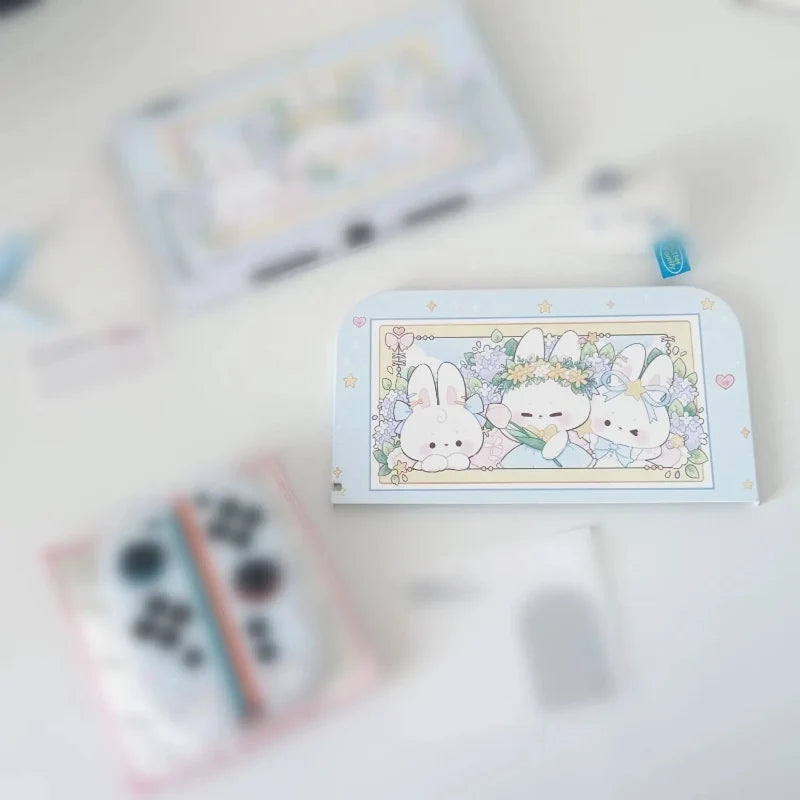 Kawaii Floral Cottagecore Bunnies Switch Case NS2