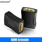 HDMI 2.1 Extender Adapter | 4K Female to Female Coupler for TV, Monitor & Projector