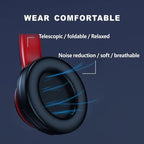 Lenovo HD200 Bluetooth Over-Ear Headphones – Foldable Hi-Fi Gaming Headset