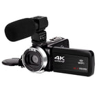 Full 4K Camcorder 18X 48MP Digital Camera Livestream Webcam UHD Vlog Video Recorder Wide Angel Macro Lens Photography Cameras