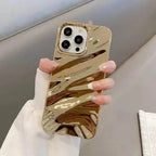 RuffleWave Satin iPhone Case
