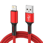 Quick Charge USB Cable For iPhone 12 13 14 11 Pro X Max 6 7 8 Plus 5 SE iPad Origin Mobile Phone Cord Data Charger Wire 3m
