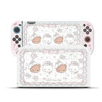 Kawaii Bear and Kitties Tea Party Switch Case NS2