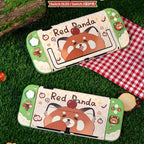 Kawaii Red Panda Picnic Switch Case OLED/NS2