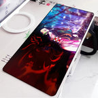 Demon Slayer Gaming Mouse Pad Rubber Mat Deskmat Keyboard Pads Cartoon Cute Mousepad Kawaii Pc Accessories Anime Mouse Mats Xxl
