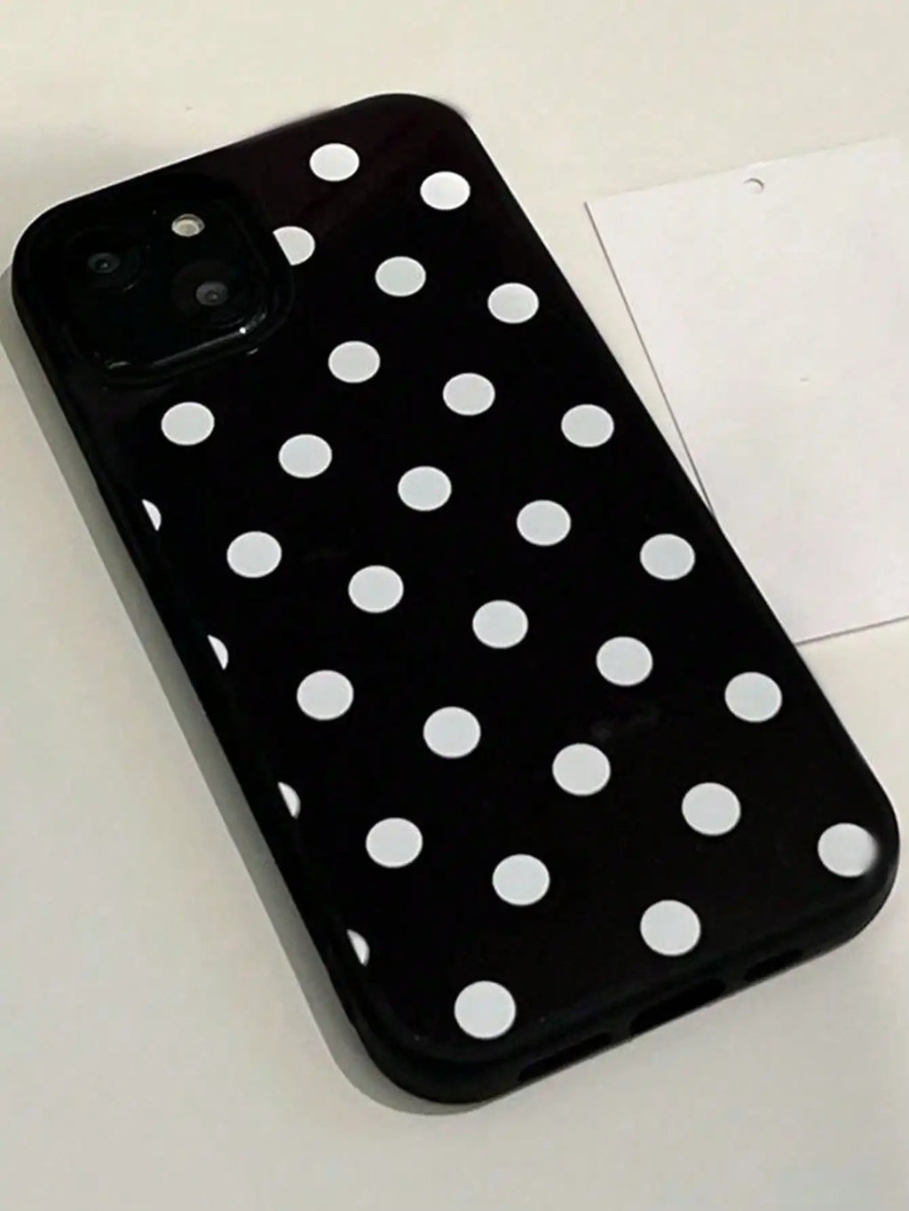 ins Polka Dot Printed Stylish TPU Anti-drop Phone Case Suitable for iPhone 11/12/13/14/15/ 16 Pro Max Phone Case
