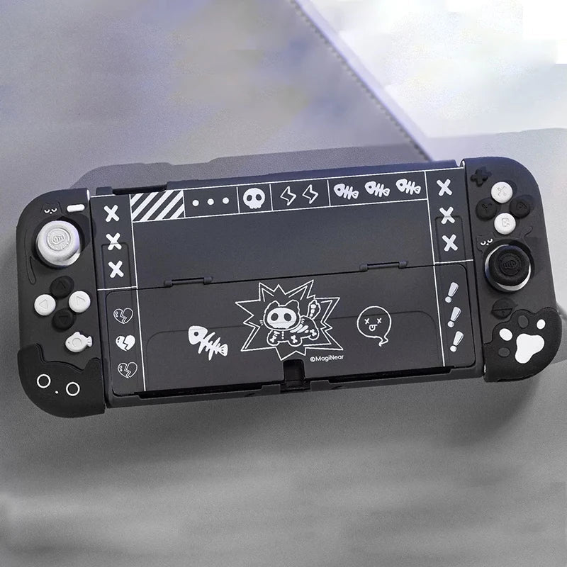 Cute Kitty Kats Many Adventures Nintendo Switch Case NS2/OLED