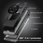 Magsafe 360 ° Rotating Bracket Hinge Phone Case For Huawei Mate X5 X3 Mate X6 Mate XT Screen Glass All Inclusive Protective Case