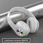 Wireless Bluetooth 5.0 HiFi Headphone With On-Ear Headset Stereo Sound Earphones Sports Office Game Foldable Low Latency