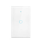 Tuya Smart Switches US Neutral Wire/No Neutral Wire Required 1/2/3/4 Gang Light WiFi Touch Switch Work with Alexa Google Home