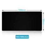 XXL Mouse Pad Black Mousepad Gamer Lager Computer PC Desk Mat 900X400 Keyboard Anime Office Carpet Playmat Kawaii Extended Rug
