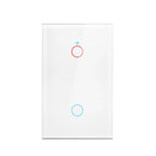 Tuya Smart Switches US Neutral Wire/No Neutral Wire Required 1/2/3/4 Gang Light WiFi Touch Switch Work with Alexa Google Home