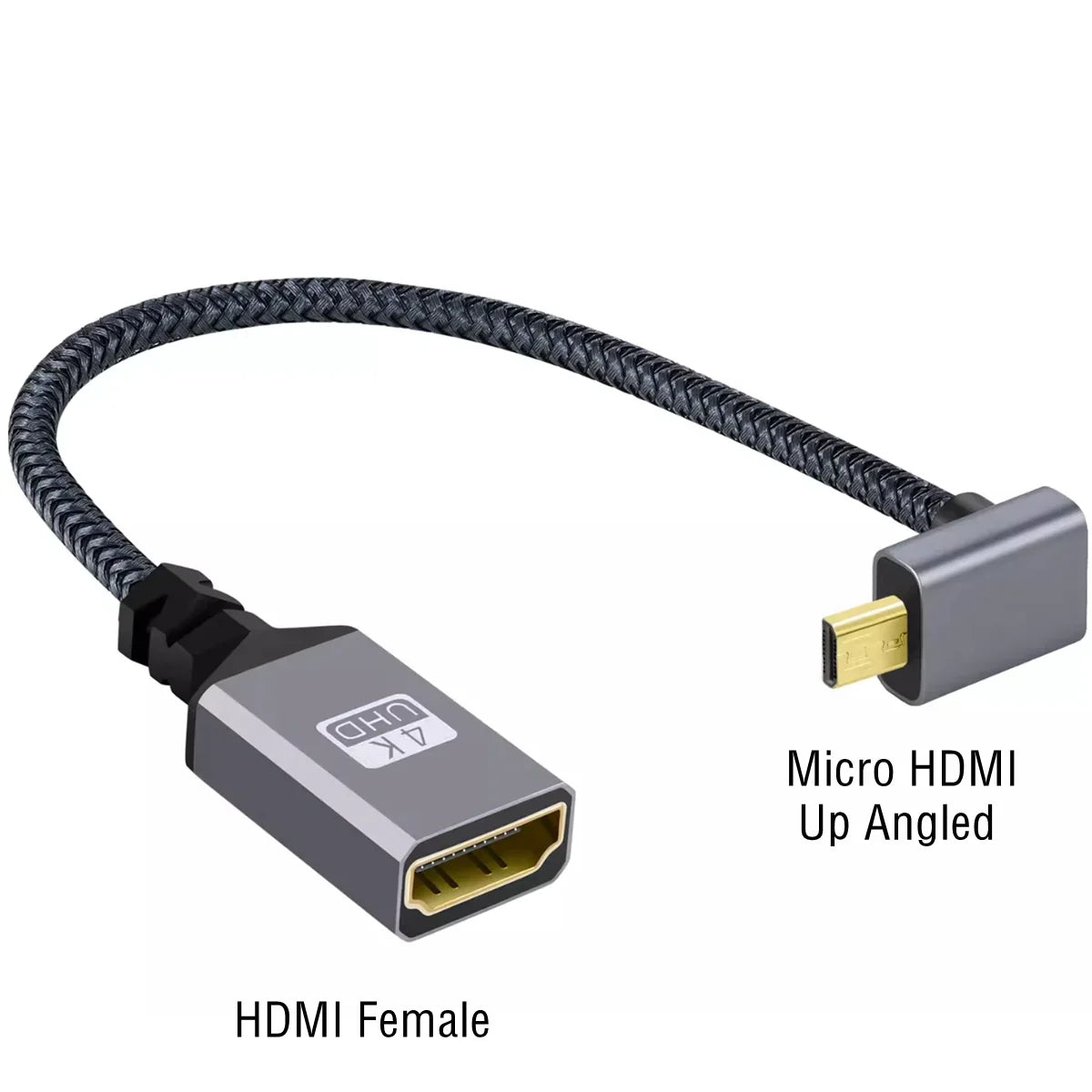 4K 60Hz HDMI-Compatible Extension Cable | Male to Female Adapter for Micro/Mini HDMI