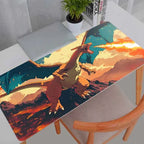 Pokemon Charizard Large Mouse Pad Gamer Keyboard Mousepad Pc Computer Desk Mat