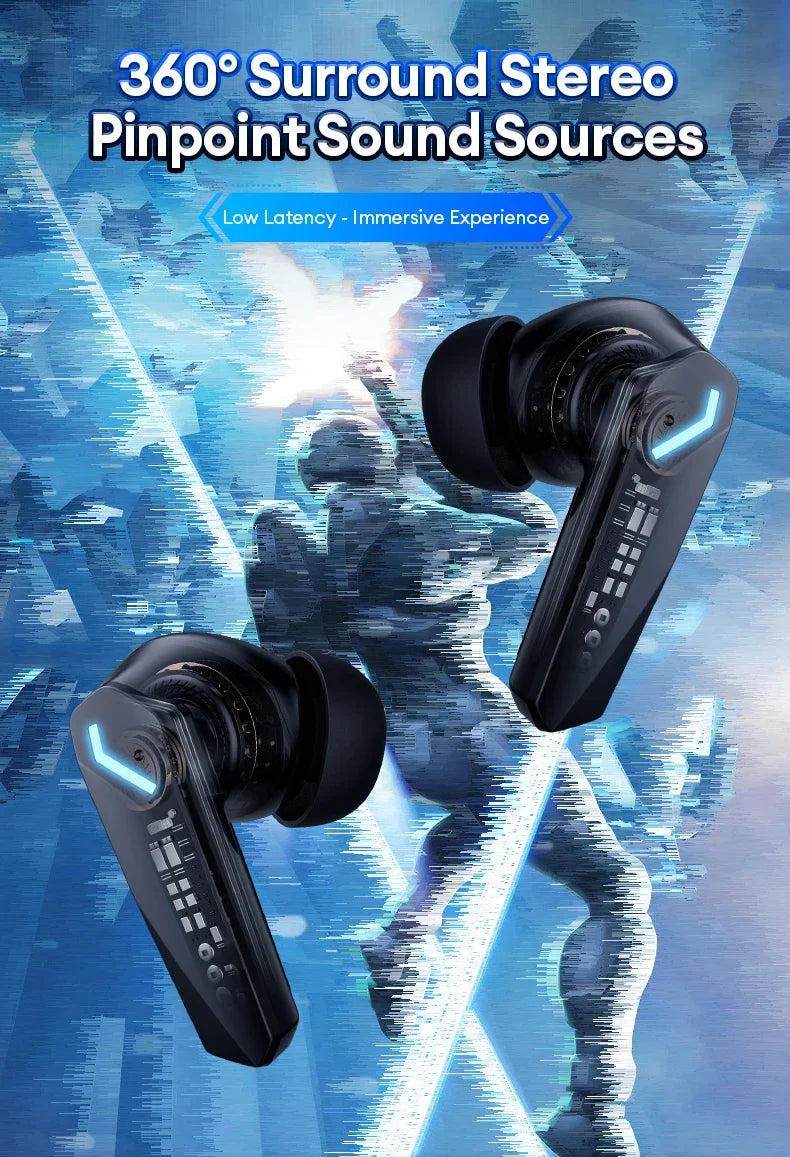 Lenovo GM2 Pro TWS Wireless HIFI Stereo Headset Low Latency Headphones Gaming Music Dual Mode Earbuds Music Sport Headset