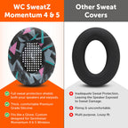Sennheiser Momentum 4 & 5 Earpad Sweat Covers - WC SweatZ Momentum 4 & 5
