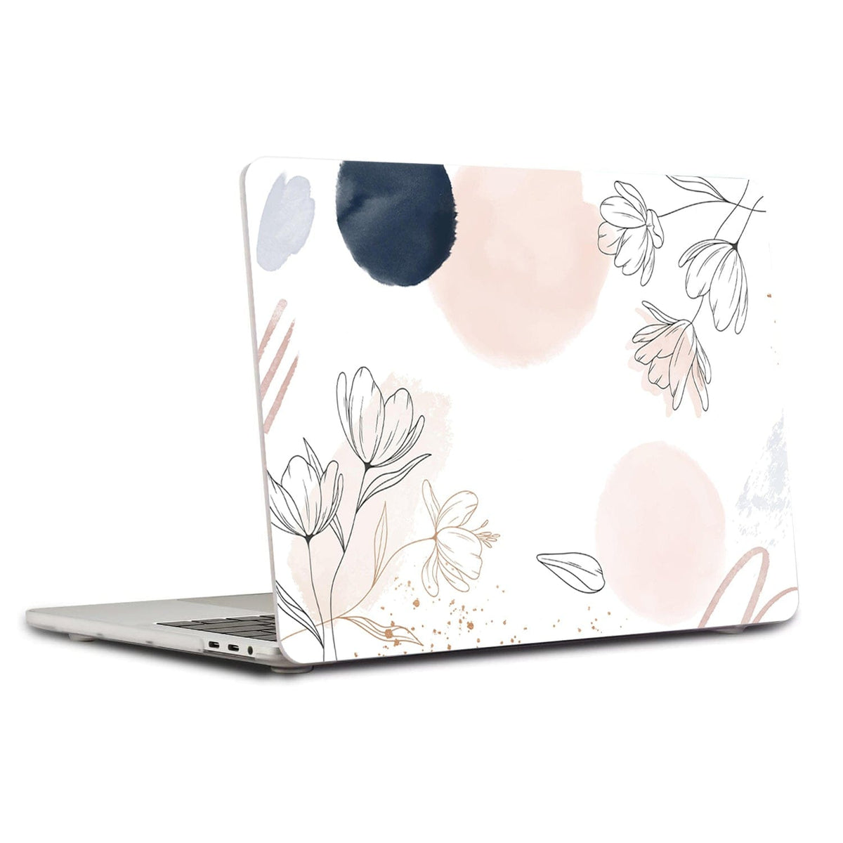 MacBook Air 15-inch (M2-M5) Case - Watercolor Floral Design