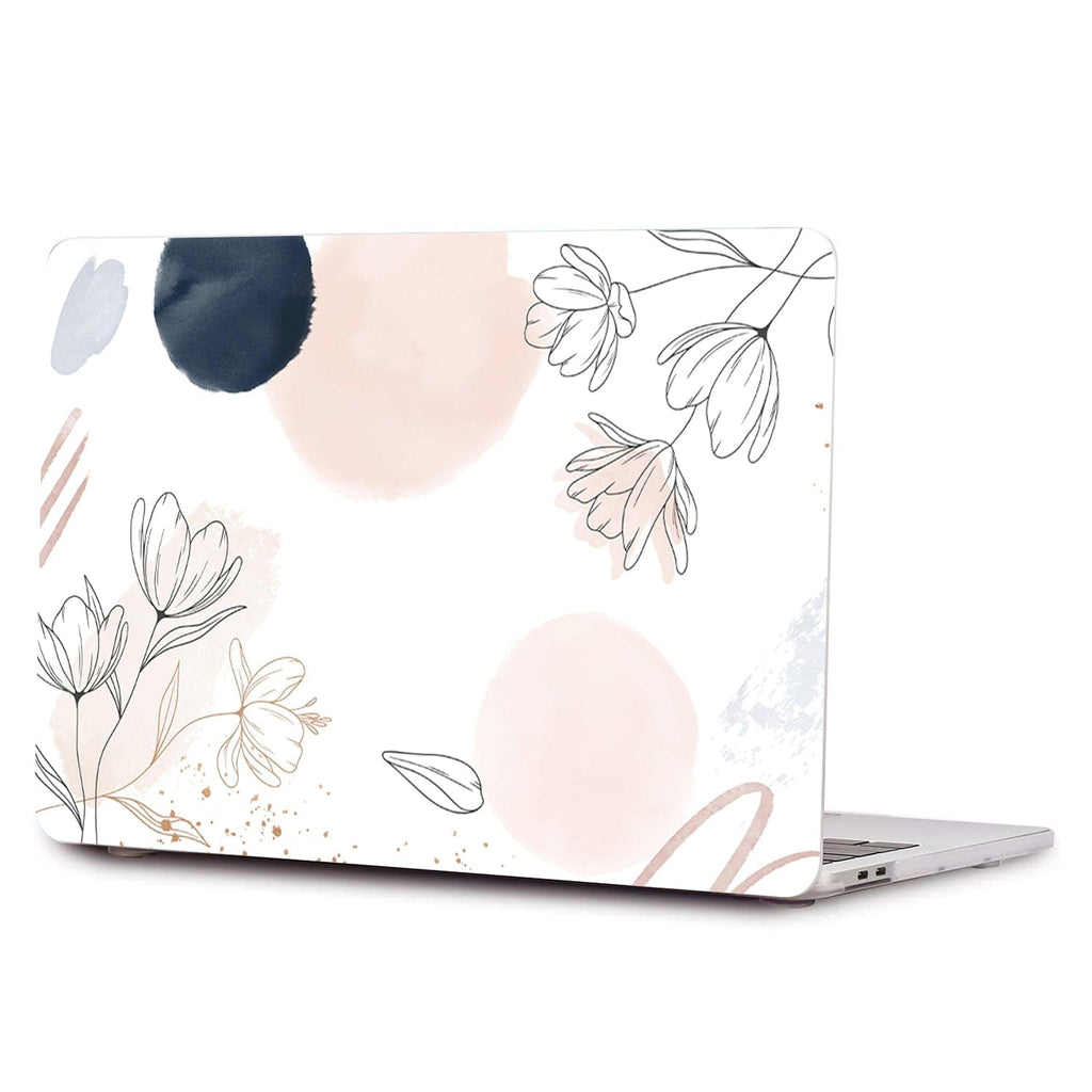 MacBook Air 15-inch (M2-M5) Case - Watercolor Floral Design