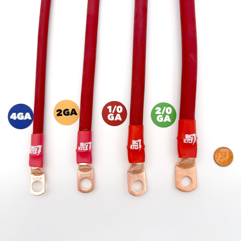 Toyota FJ Cruiser Big 7 Battery Cable Kit (2007–2014)