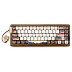 XVX MU68 FujiWave VIA Wireless Wooden Mechanical Keyboard
