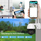 AI Human Detection Wireless Home Security Camera