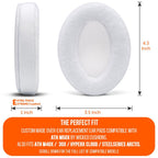 ATH M50X Earpads - Velour Hybrid