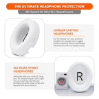 Bose QuietComfort Ultra Gen 1 & Gen 2 Earpad Sweat Covers - WC SweatZ QC Ultra