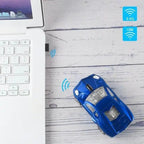Cool Wireless Gaming Mice 2.4Ghz USB Receiver Wireless Sports Car Mouse Fashion 1600DPI Ergonomic 3D Mini Mice For PC Laptop