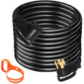 50Ft 50 Amp RV Extension Cord Durable Premium Power Cord RV 26.5mm Wire Diameter Extension Cord Copper Wire RV Cord Power Supply Cable for Trailer Motorhome Camper with Handles