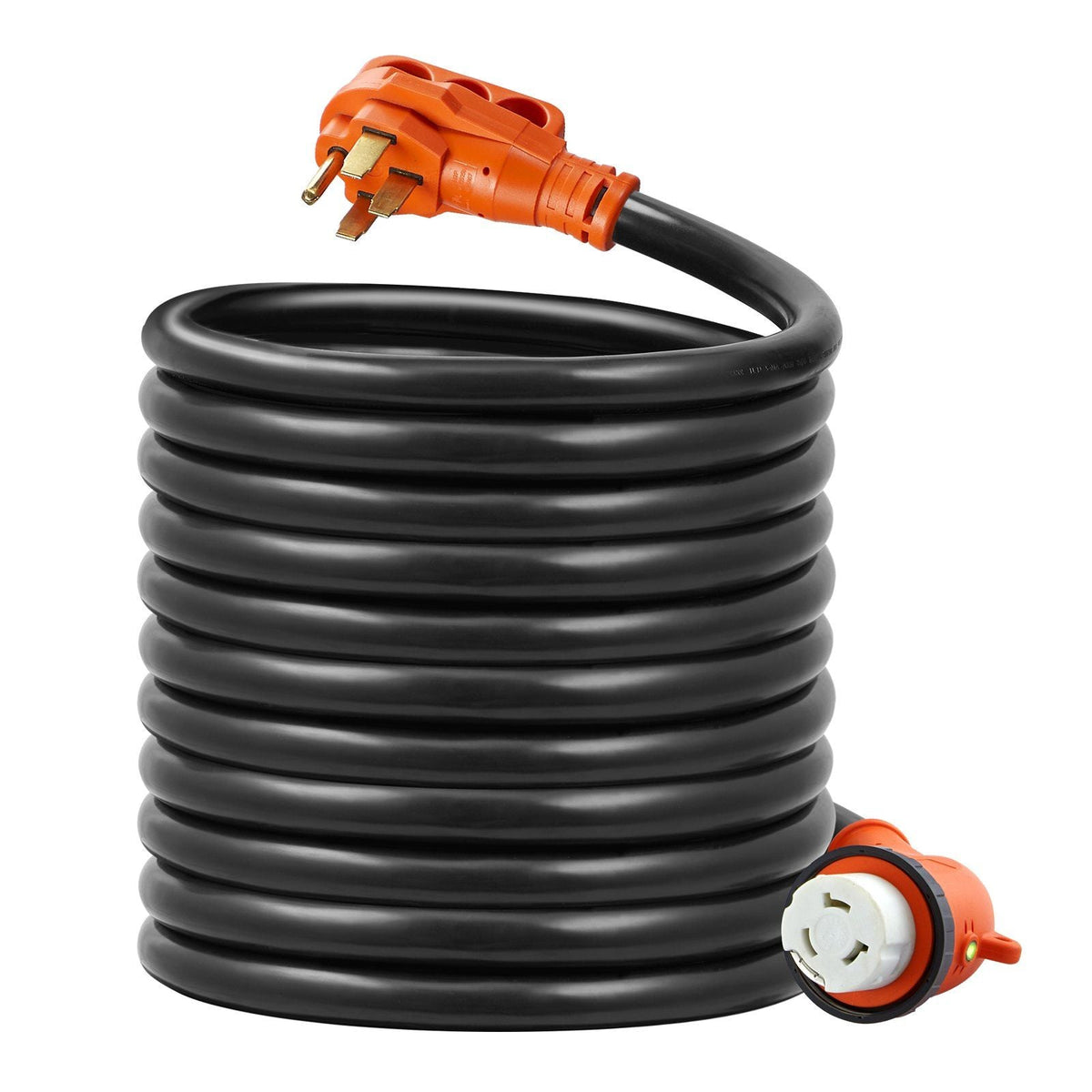 30 ft RV Power Cord Generator Cord 50A NEMA 14-50P /NEMA SS2-50RETL Listed