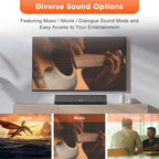 Small Wholesale Echo Wall Soundbar Bar TV Speaker Wireless Home Theater 40W High Power Sound Heater
