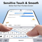 Entronix Clear Screen Protector Compatible with Galaxy S23 - 3-Piece Combo