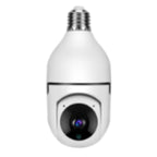 WiFi Bulb Camera 1080P 4X Zoom E27 5G Home Security Monitor